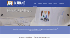 Desktop Screenshot of marandbuilders.com